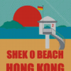 Shek O Beach Hong Kong Poster Diamond Painting