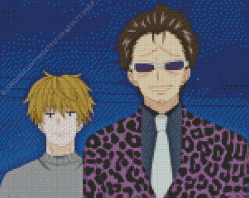 Shin And Isamu From Kotaro Diamond Painting