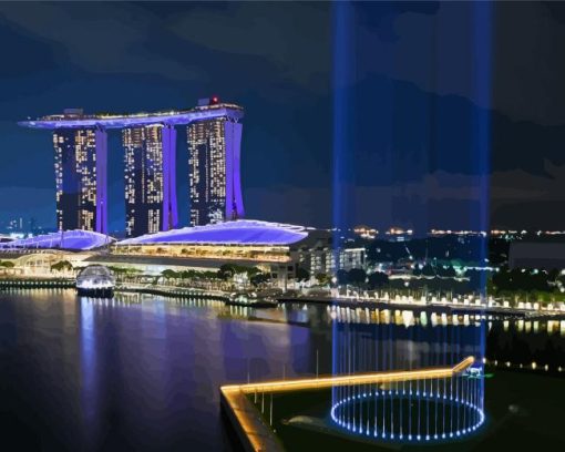 Singapore Show Light Diamond Painting