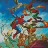 Sinister Six Animation Diamond Painting