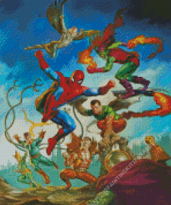 Sinister Six Animation Diamond Painting