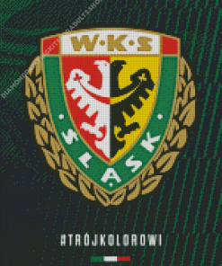 Slask Wroclaw Team Logo Diamond Painting