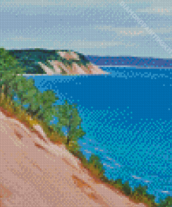 Sleeping Bear Dunes Art Diamond Painting