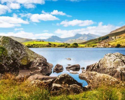 Snowdonia National Park Ffestiniog Diamond Painting