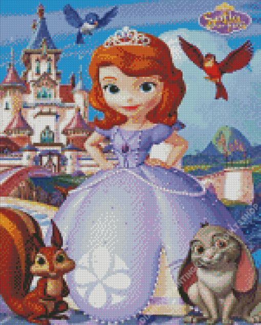 Sofia The First Disney Diamond Painting