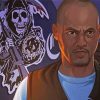 Sons Of Anarchy Happy Lowman Diamond Painting