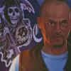 Sons Of Anarchy Happy Lowman Diamond Painting