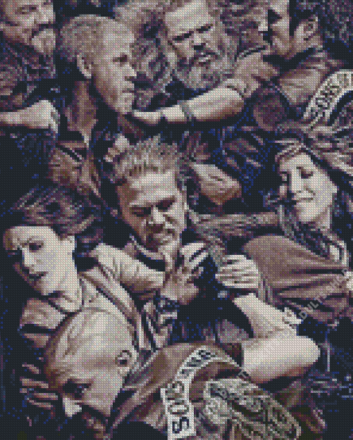 Sons of Anarchy Drama Serie Diamond Painting