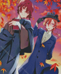 Soukoku Dazai And Chuya Diamond Painting