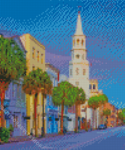 South Carolina Charleston Diamond Painting