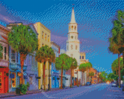 South Carolina Charleston Diamond Painting