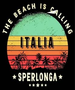 Sperlonga Italy Poster Diamond Painting