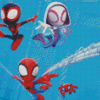 Spidey And His Amazing Friends Disney Diamond Painting