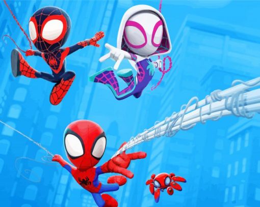 Spidey And His Amazing Friends Disney Diamond Painting