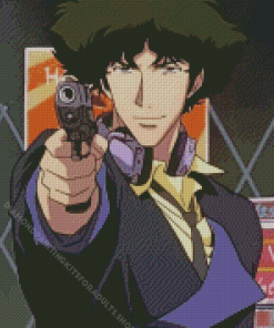 Spike Spiegel Diamond Painting