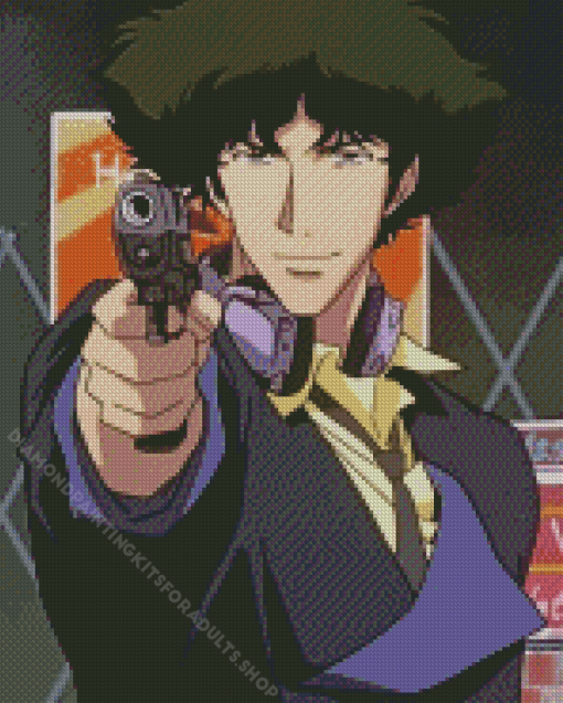 Spike Spiegel Diamond Painting