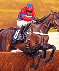 Sprinter Sacre Horse Racing Diamond Painting