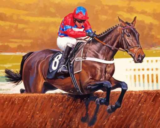 Sprinter Sacre Horse Racing Diamond Painting