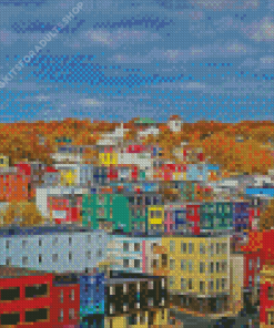 St Johns City Autumn Diamond Painting