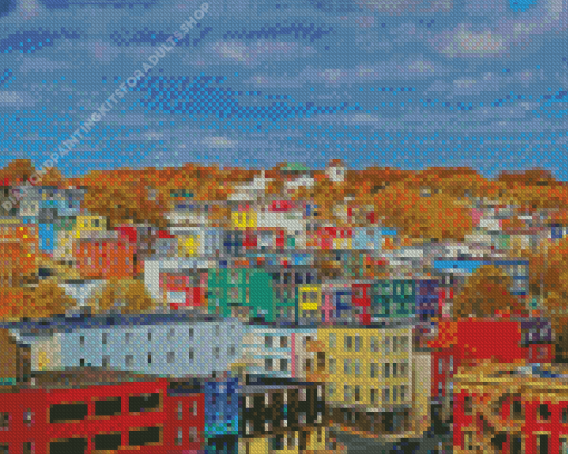 St Johns City Autumn Diamond Painting