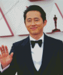 Steven Yeun American Actor Diamond Painting