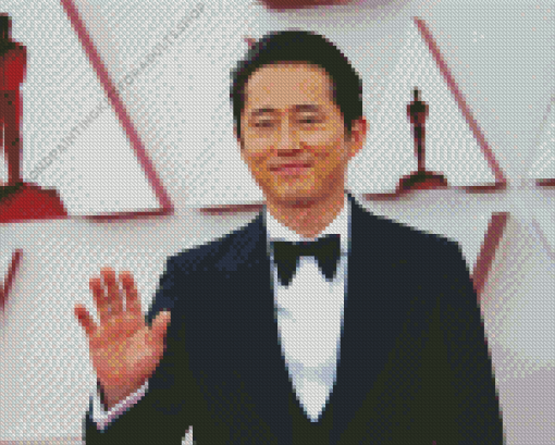 Steven Yeun American Actor Diamond Painting