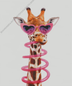 Stylish Giraffe Diamond Painting