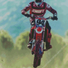 Supercross Ken Roczen Diamond Painting