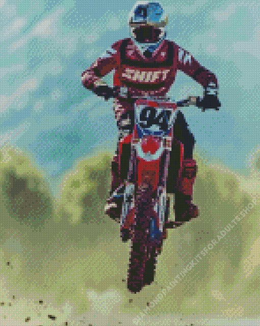 Supercross Ken Roczen Diamond Painting