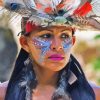 Taino Woman Diamond Painting