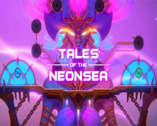 Tales Of The Neon Sea Diamond Painting