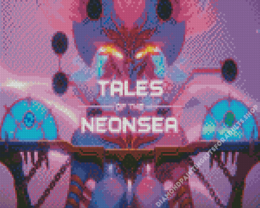 Tales Of The Neon Sea Diamond Painting