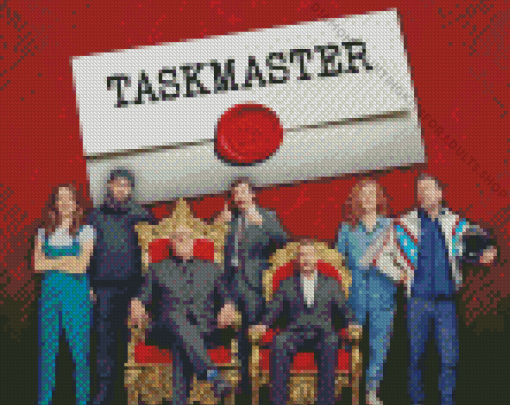 Taskmaster Comedy Tv Serie Diamond Painting