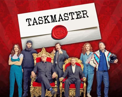 Taskmaster Comedy Tv Serie Diamond Painting