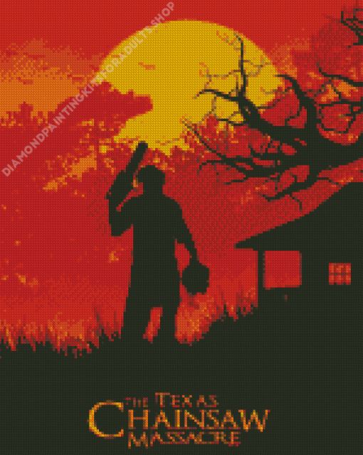 Texas Chainsaw Movie Diamond Painting