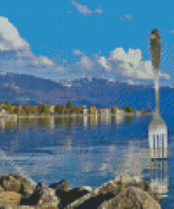 The Alimentarium Fork In Vevey Diamond Painting