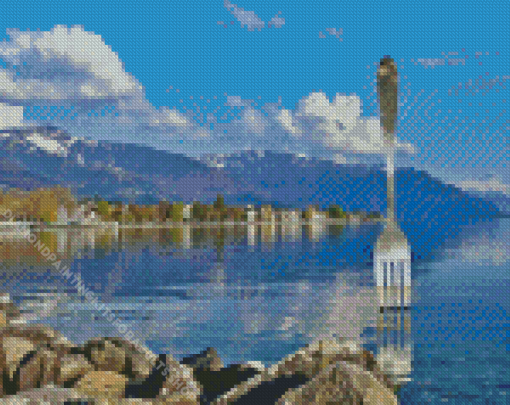 The Alimentarium Fork In Vevey Diamond Painting