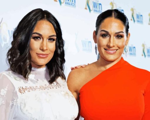 The Beautiful Bella Twins Diamond Painting