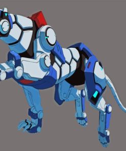 The Blue Lion From Voltron Diamond Painting