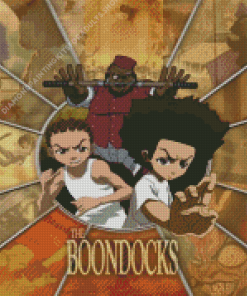 The Boondocks Poster Diamond Painting