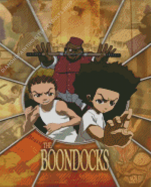 The Boondocks Poster Diamond Painting