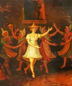 The Dancing Witches Diamond Painting