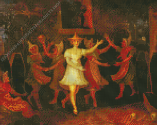 The Dancing Witches Diamond Painting