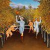 The Football Players Henri Rousseau Diamond Painting