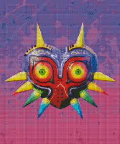 The Majoras Mask Diamond Painting