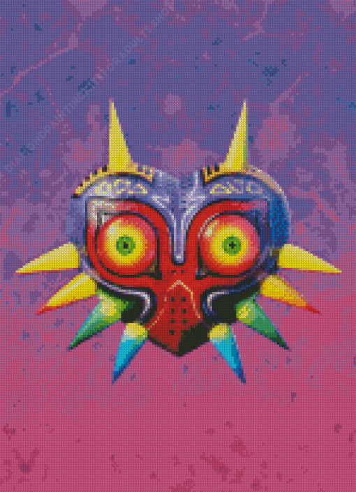 The Majoras Mask Diamond Painting