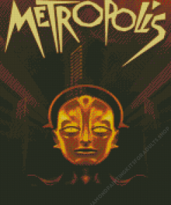 The Metropolis Movie Poster Diamond Painting