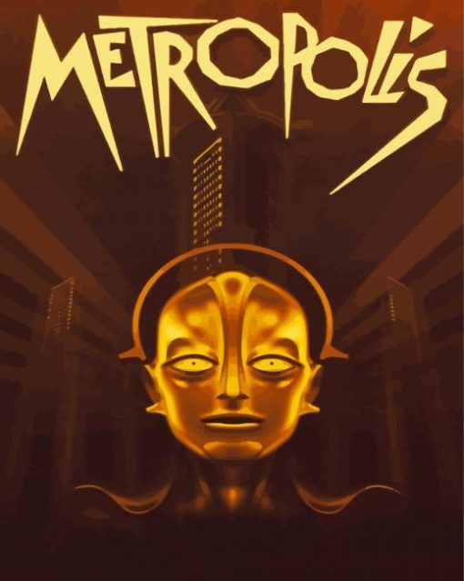 The Metropolis Movie Poster Diamond Painting