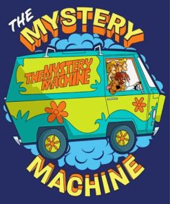 The Mystery Machine Poster Diamond Painting