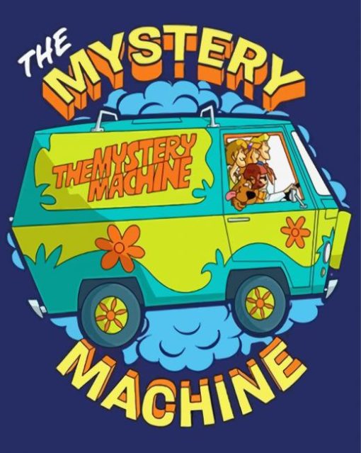 The Mystery Machine Poster Diamond Painting